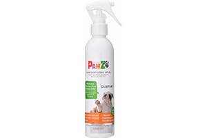 PROTEX PAWZ PawZ SaniPaw Dog Paw Cleaner and Odor Eliminator Spray, 8 Oz Paw Sanitizer and Dog Repellent Spray, 1 Pack