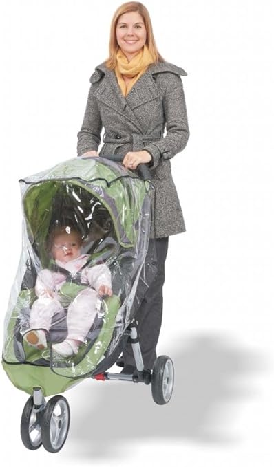 how to clean stroller rain cover