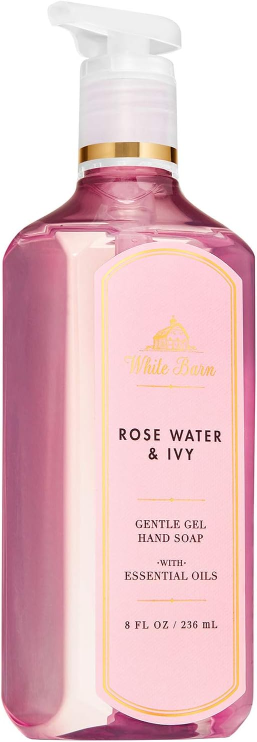 Bath and Body Works ROSE WATER & IVY Gentle Gel Hand Soap 8 Fluid Ounce