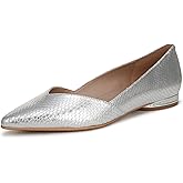 Naturalizer Womens Havana Pointed Toe Slip On Dress Ballet Flat