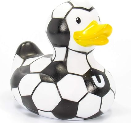 soccer rubber duck