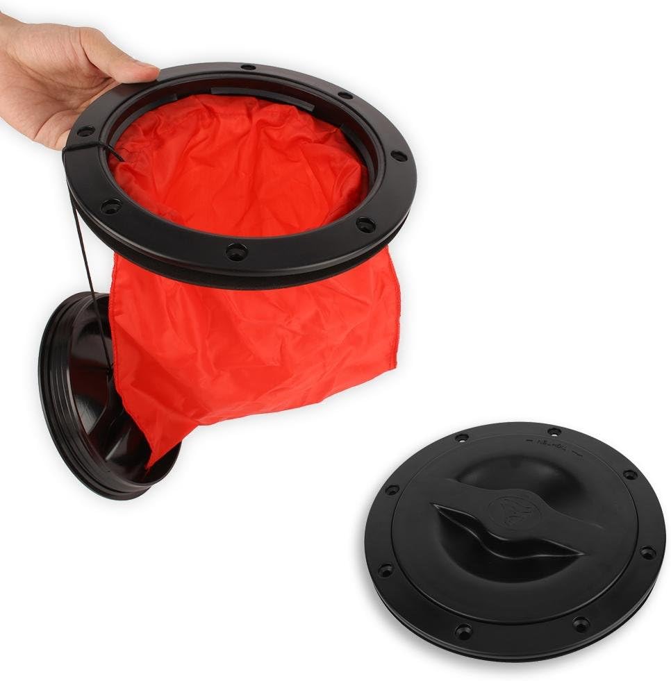 Kayak Boat Cover Deck Hatch with Hole Threaded Lid for Kayak Boat Kit