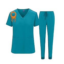 M&M SCRUBS Women's Essential Jogger Scrub Set