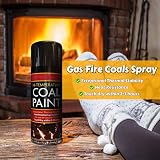 ZOPPER Black Coal Paint Spray for Gas Fires - 400ml Pack of 2 - Heat Resistant view 3