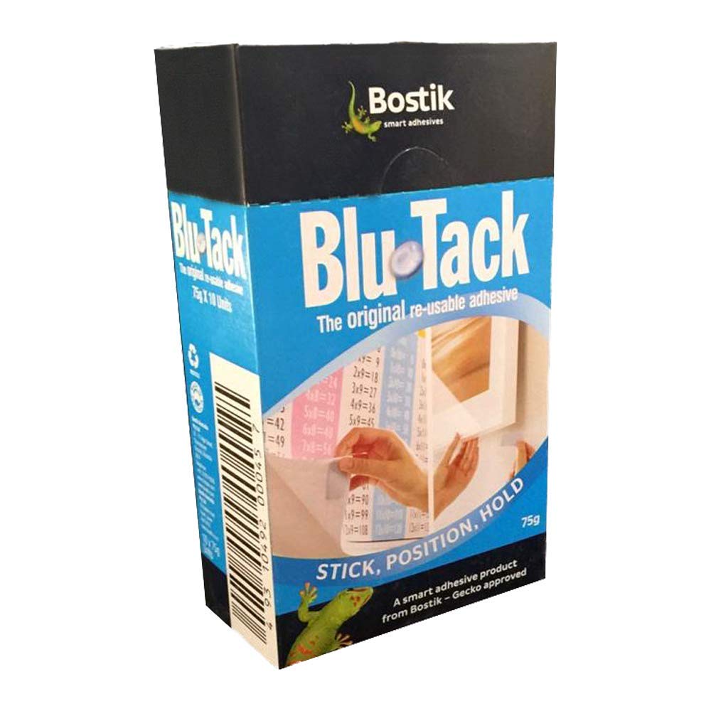 Bostik 276380 Blu-tack Mastic Adhesive Non-toxic Economy Pack Ref 80108 [Pack of 12]