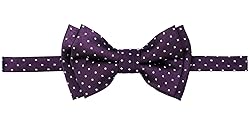 Retreez Pin Dots Woven Microfiber Pre-tied Boy's
