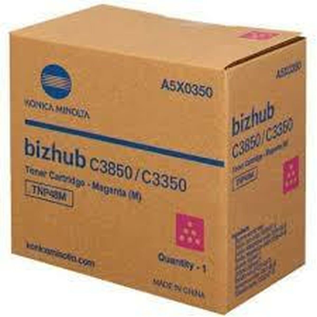 Konica Minolta TNP-48 M 10000PAGES Magenta Toner & Laser Cartridge (Magenta, Konica Minolta, Bizhub C3350, One Piece (S); 10000 Pages; Laser)