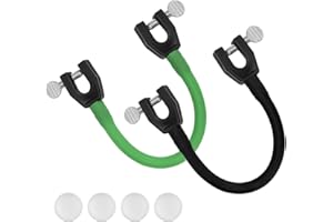 2pcs Ski Tip Connector for Kids, Portable Ski Connector with 4 Spacers Ski Training Aid Skiing Training Equipment Ski Clip Sn