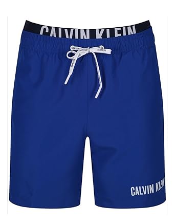 calvin klein double band swim shorts