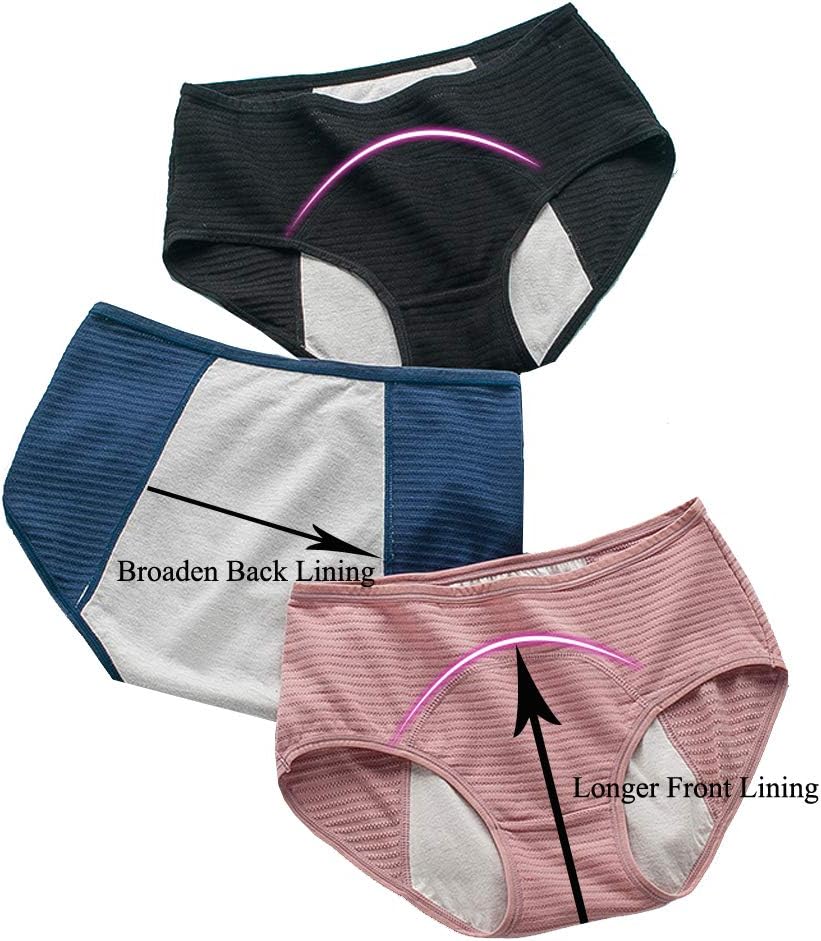 Nightaste Menstruatie Broekje Voor Meisjes Jongeren Ondergoed Lekvrij Fysiologisch Van Katoen Beschermende Broek Voor Vrouwen Na De Nacht Na Het Feest Multi Small Amazon Nl