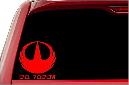 Amazon レッドローグ ワンスターバード ゴーローグ スター ウォーズにインスピレーションを得た デカール ビニール ステッカー 車に トラックに 壁に ラップトップに レッド 5 5 インチ Uri341 ステッカー デカール 車 バイク