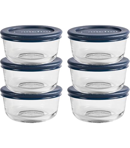Amazon.com: Anchor Hocking Classic Glass Food Storage Containers