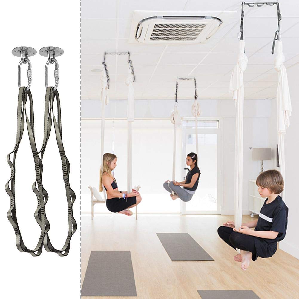 Amazon.com : Aerial Trapeze Yoga Swing Yoga Hammock 1100 LB ...