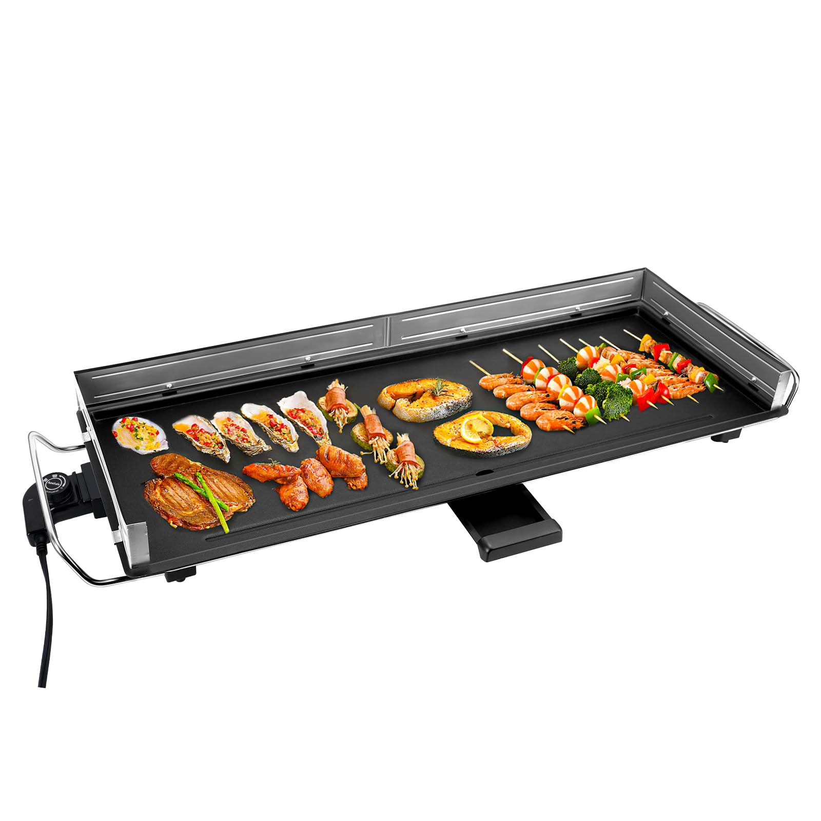 Photo 1 of (SEE NOTES) AEWHALE 35" Electric Nonstick Extra Large Griddle Grill-Teppanyaki Grill BBQ Indoor/Outdoor with Adjustable Temperature,Detachable for Easy Cleaning,Extra Wide