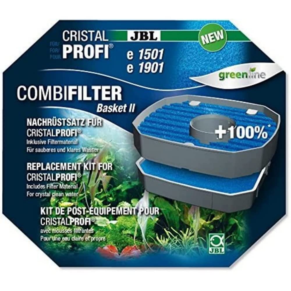 JBL Combi Filter Basket II CristalProfi e15/1901,2, filter basket replacement kit for JBL CristalProfi external filter