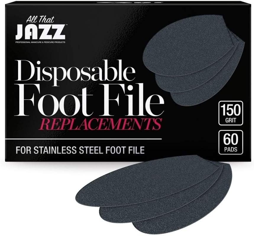 All That Jazz - Disposable Foot File Replacements (150 Grit 60 Pads)