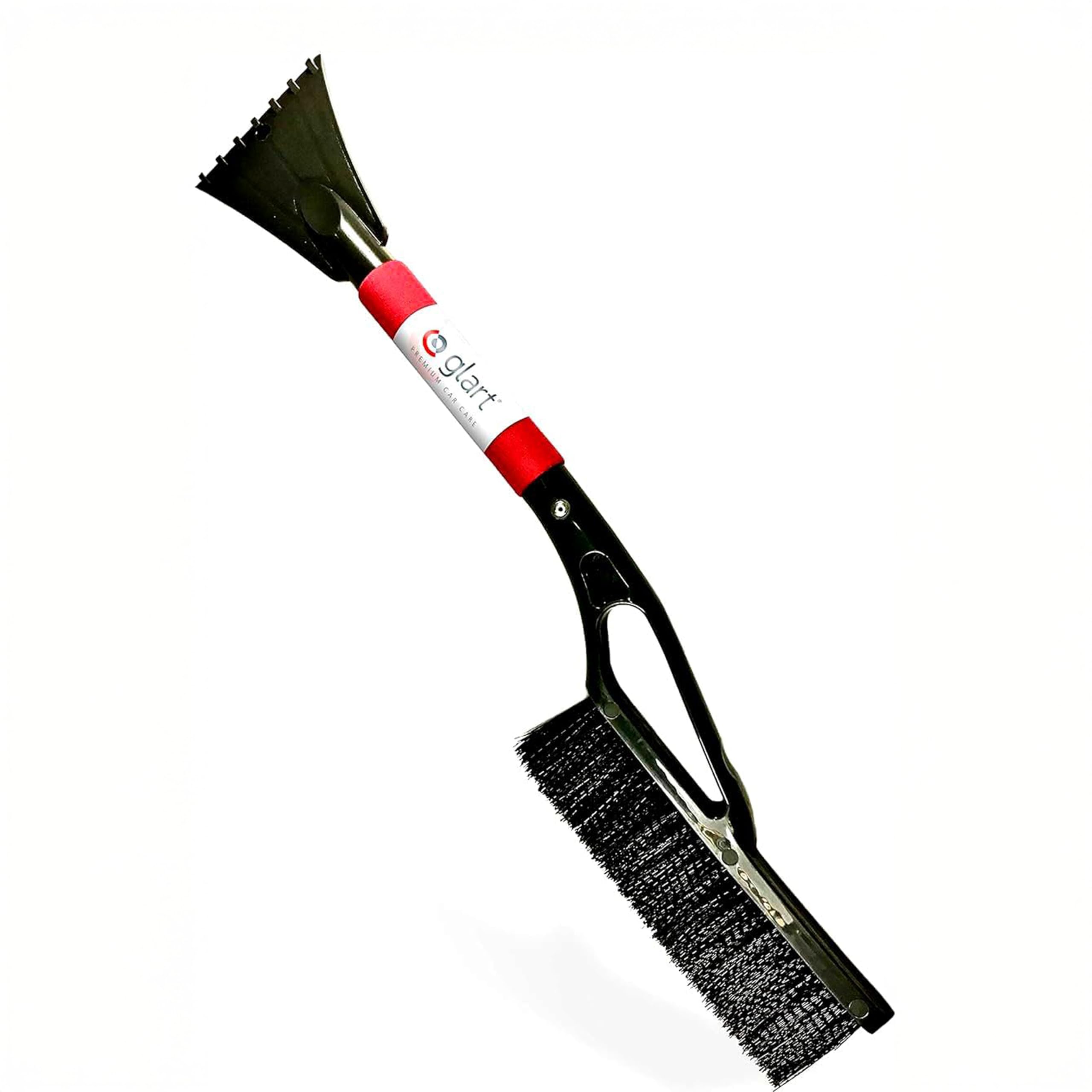 Glart - Professional car ice scraper with whisk, snow scraper stable and durable