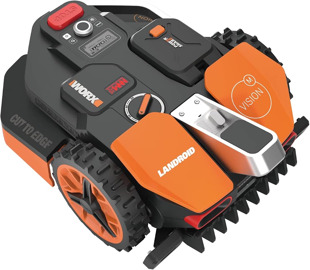 WORX WR206E Landroid Vision Robotic Mower 600m² AIA Technology