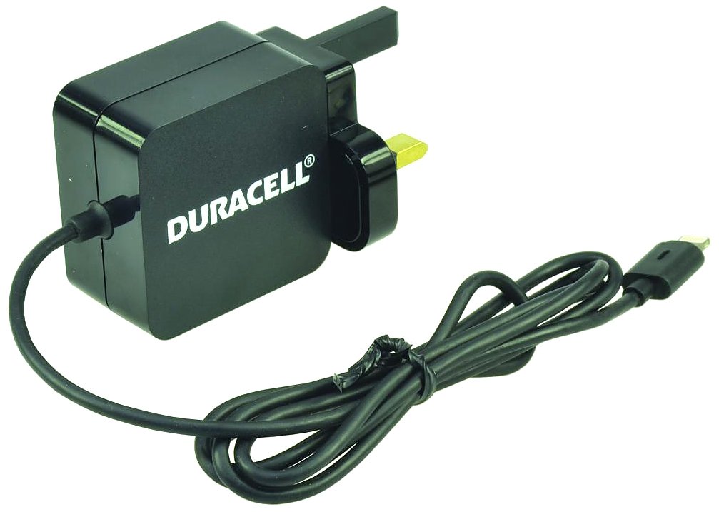 Duracell 1 metre 2.4 A MFI Lightning Charger for iPhone 5/5S/SE/6/6 Plus/6S/6S Plus and iPad/iPad Mini - Black