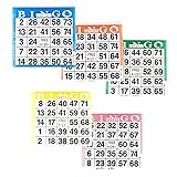 American Games Bingo Paper Game Cards - 1 Card - 5