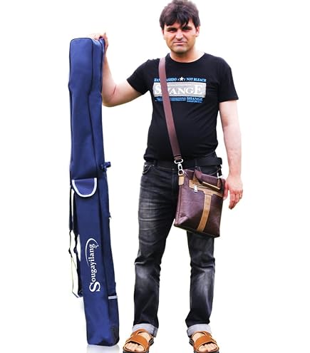 LEOFISHING Fishing Tackle Storage Bag - 130cm/4.27ft Portable Rod & Reel Organizer - Durable Oxford Large Capacity Travel Fishing Cover Bag
