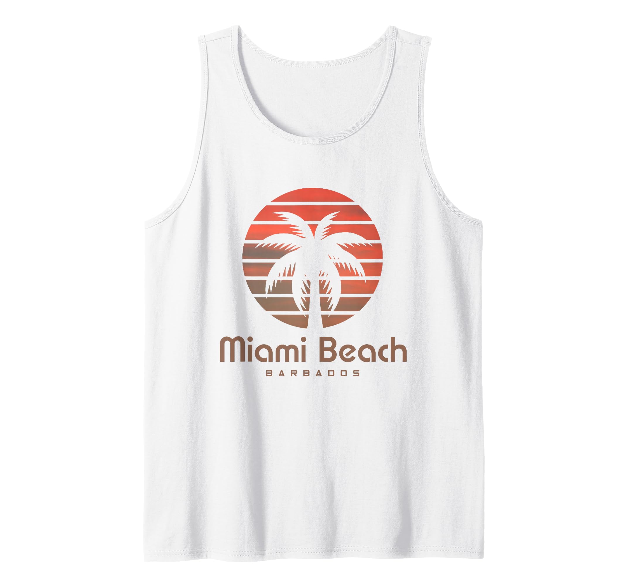 Miami Beach Barbados Caribbean Tank Top