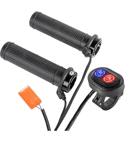 Wmool Poignées Chauffantes Électriques USB Pour Moto Et Vélo
