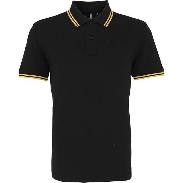 Amazon.com: Asquith & Fox Mens Classic Fit Tipped Polo Shirt (XL