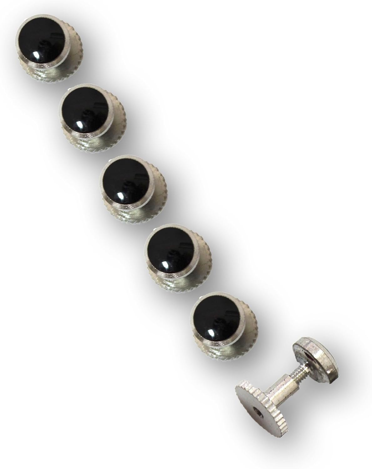 Dress Shirt Studs Set, Black and Gold, S Amazon.co.uk Clothing