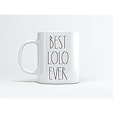 Best Lolo Ever Coffee Mug - Gifts for Christmas - Lolo Birthday Gifts Coffee Mug - Father's Day/Mother's Day - Family Coffee Mug For Birthday Present For The Best Lolo Ever Mug 11oz