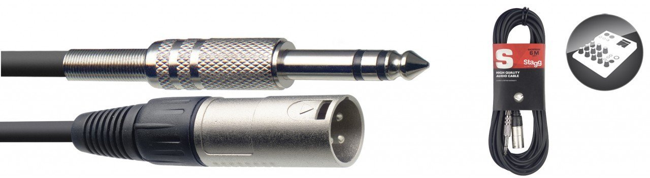 Stagg ABS Basic Case for Auditorium Guitar - Black