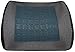 OKWU COMFORT Gel PAD Lumbar Back Support Pillow Cushion for Lower Pain Relief for Cars Wheelchair Chair Office Sitting (Black mesh Cover)