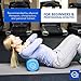 Rolling With It Foam Roller with High Density for Physical Therapy, Muscle Roller for Exercise and Muscle Recovery, Eco-Friendly Back Roller, Firm and Smooth Surface Massage Roller, Select Your Size