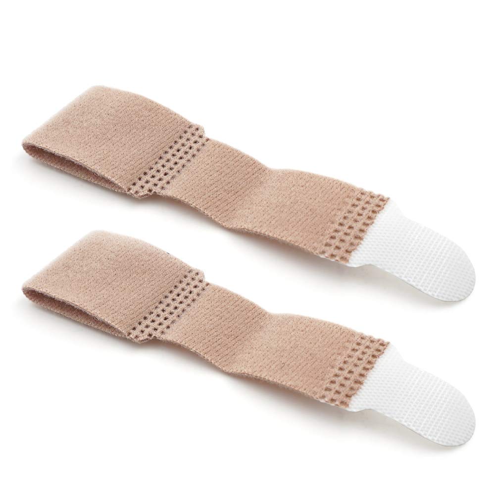 Skyfoot’s Broken Toe Wraps Hammer Toe Straight Cushioned Correction Bandages - Pack of 6 Toe Separator Splints