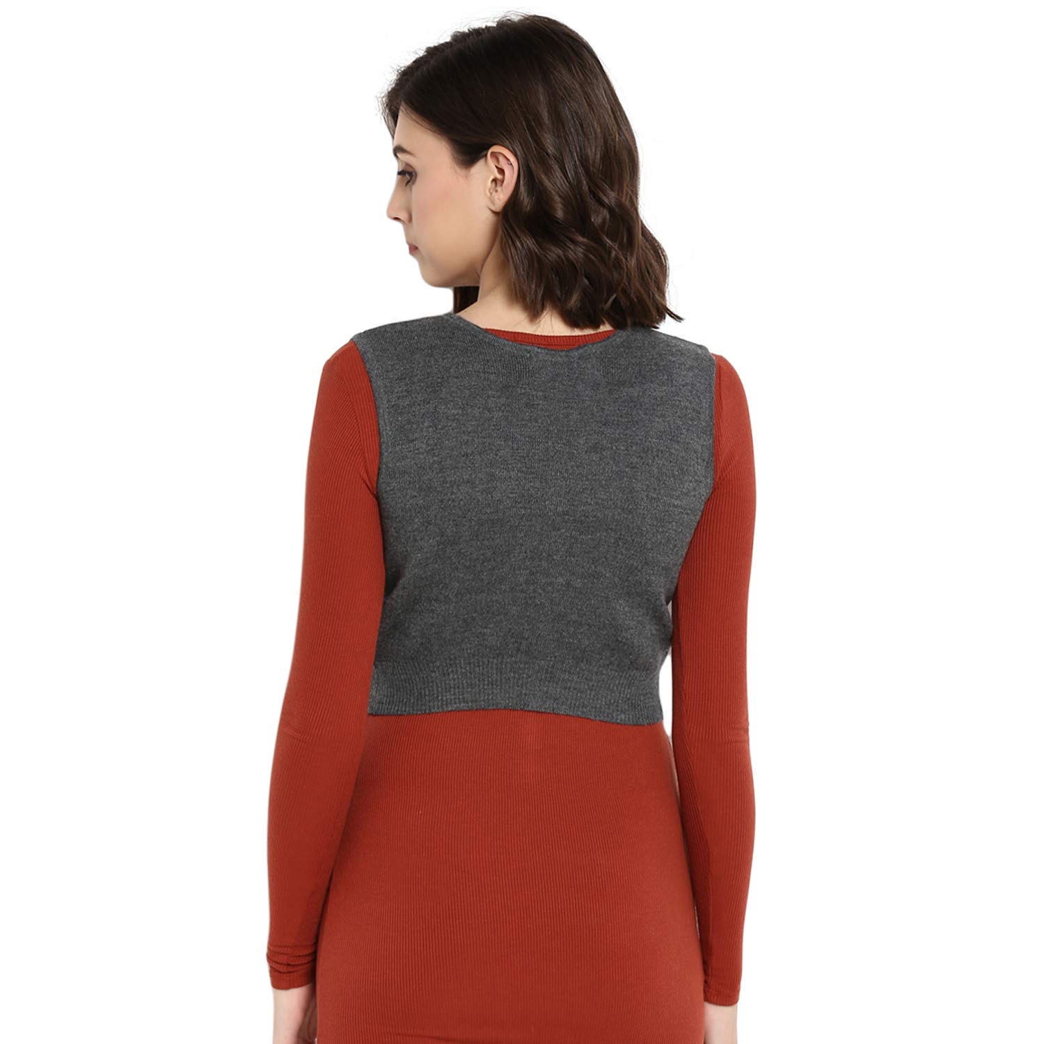 monte carlo grey pure wool solid sweaters