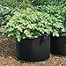 GROWNEER 5-Pack 5 Gallons Planting Grow Bags Aeration Fabric Pots with Handles
