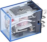 Aideepen LY2NJ Relay 4 pack with 4 sockets AC 220V 10A DPDT 8-pin view 5