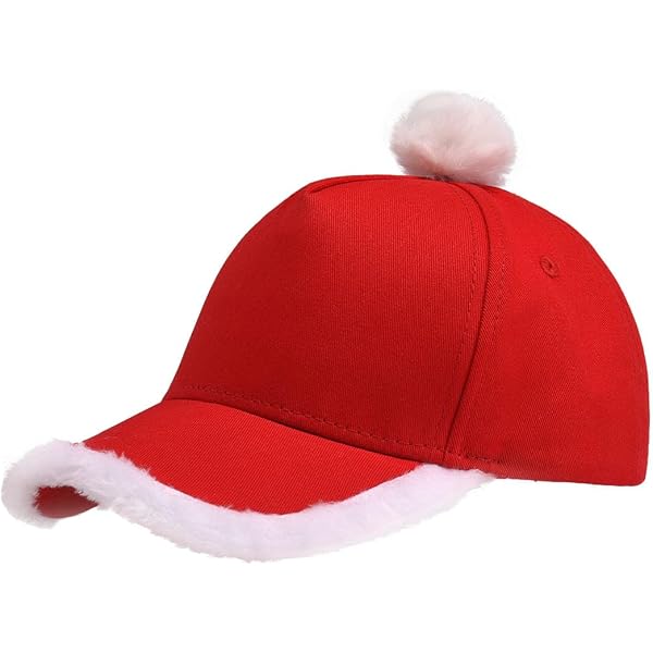 Casquette De Baseball De Noël - Père Noël Brodé 