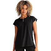 Healing Hands Scrubs for Women Jayden Scrub Top with 2 Pockets, Round Neck, Moisture Wicking and 360° Stretch Fabric HH602