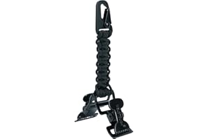 MELOTOUGH Glove Clips Tactical Glove Clip Paracord Work Glove Clip Holder with 2 Alligator Clips for Tactical Backpack,Tool Belt,Outdoor Accessory