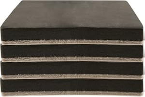 SUPER SLIDERS SuperSliders 4703395N Reusable Heavy Furniture Movers for Hard Surfaces – Move Heavy Furniture Quickly and Easily with Furniture Sliders by , 5” Square (4 Pieces)