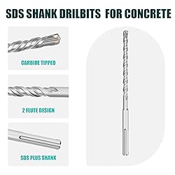 1/2 in x 12.2 in (12 x 310mm) SDS Plus Rotary