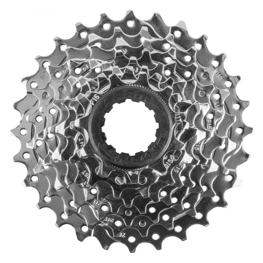 Sram Cassettes PG850 8 Speed Cassette, Metallic 11-28T