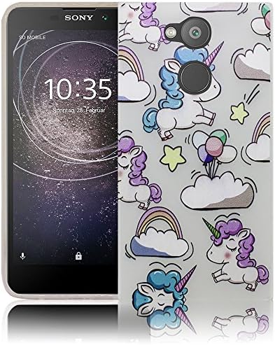 Sony Xperia L2 Unicorn unicorn sweetness Silicone Protective Case Protective Case Mobile Phone Case Cell Phone Case Silicone Case Case Bag Cover Bumper Case Flip smartphone cellphone backcover