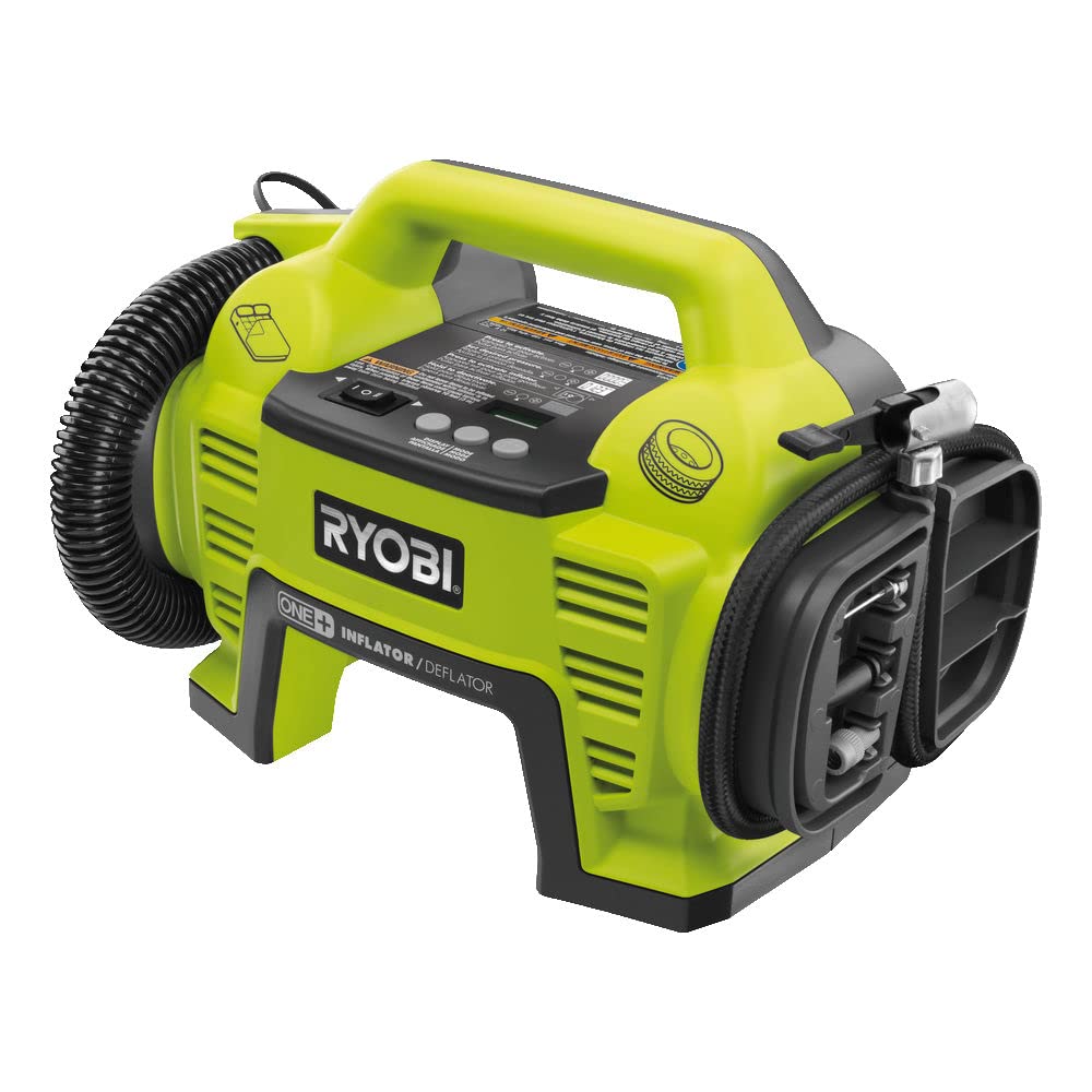 Ryobi R18I-0 18V ONE+ Cordless Inflator (Battery & Charger Excluded)
