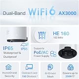 TP-Link Deco X50 Outdoor Indoor Mesh WiFi 6 AX3000 IP65 Dual-Band view 3