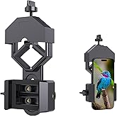 GOSKY Spotting Scope Phone Adapter for Binoculars &amp; Monoculars | Universal Phone Mount for iPhone &amp; Android, Fits 28&ndash;47 mm Eyepieces on Spotting Scopes, Binoculars, Telescopes &amp; Microscopes