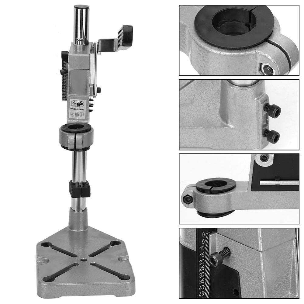 Adjustment Drill Press Stand Tool Work Pillar Pedestal Clamp For