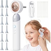 Ear Wax Removal Kit Camera, Temodu 1080P Ear Cleaner 1.38-inch HD IPS Display, Ear Otoscope with 4 LED Lights and 12 Speculum