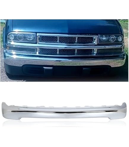 Front Bumper Lip For 1998-2004 Chevy S10 & GMC Sonoma - Unpainted Polyurethane, Extreme Style